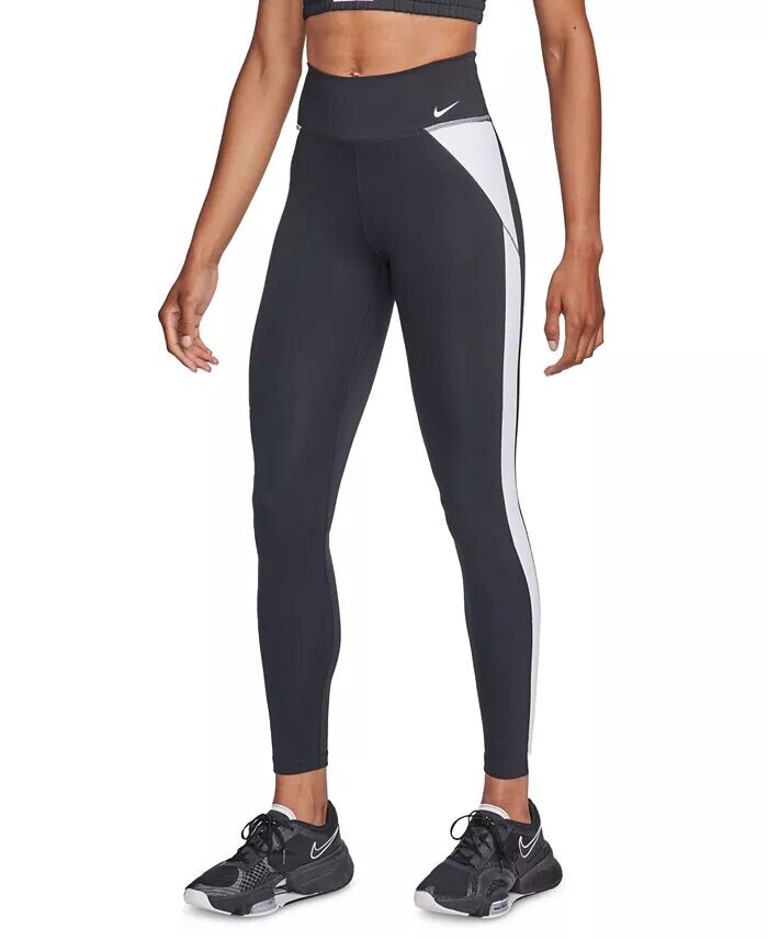 

Женские леггинсы One средней длины Nike, черный