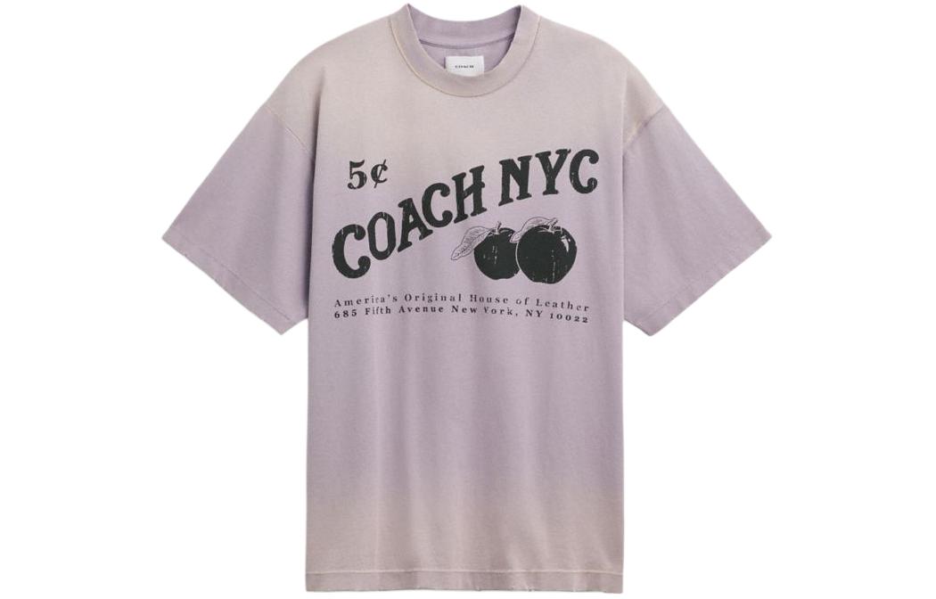 

Футболка мужская с рукавом дроп-шилдер многоцветная COACH
