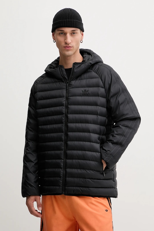 

Куртка Pad Hooded Adidas Originals, черный