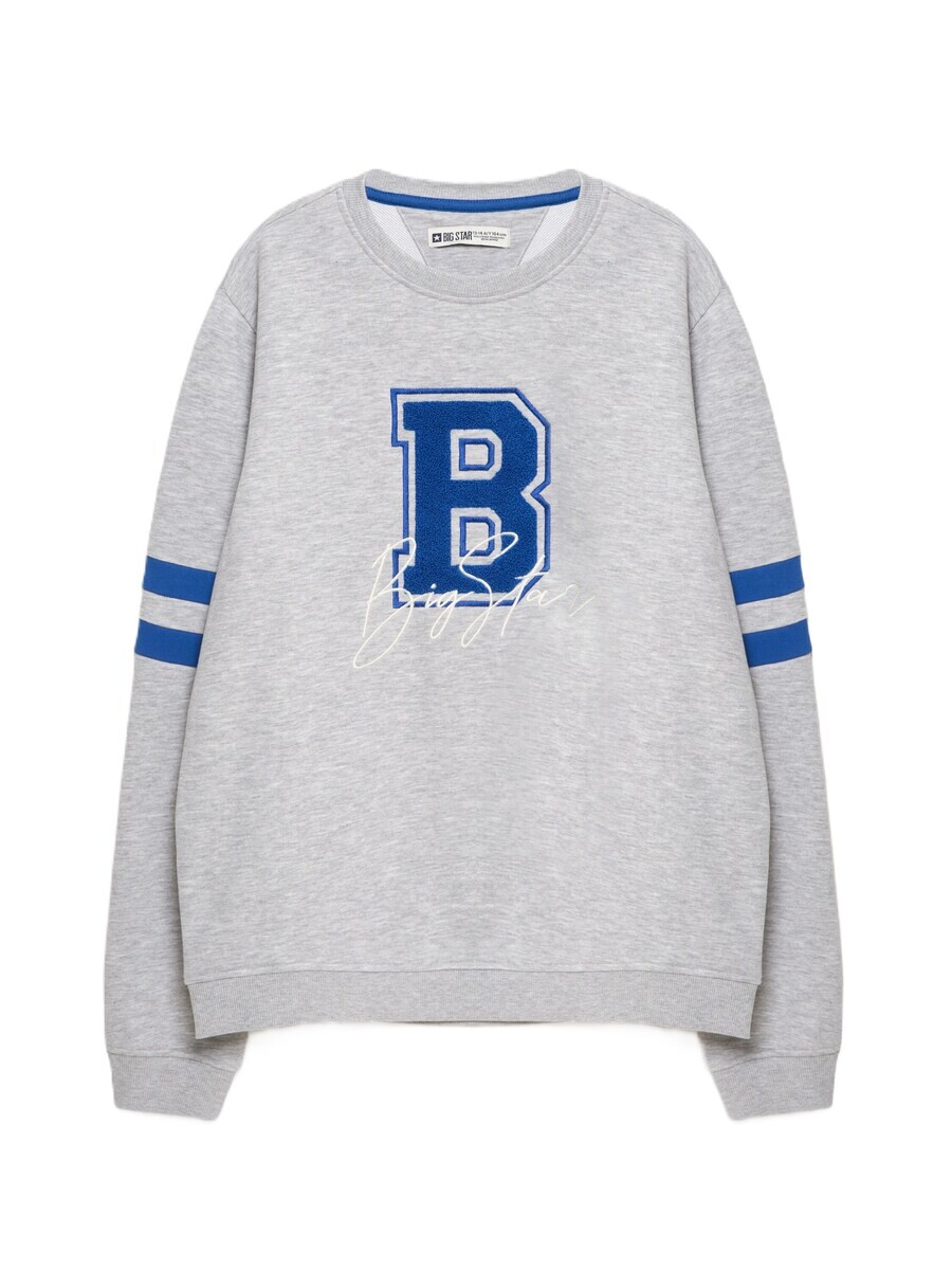 

Худи BIG STAR Sweatshirt Letter, пятнистый серый