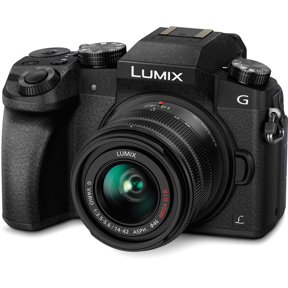 

Беззеркальная камера Panasonic Lumix G7 Mirrorless Camera with 14-42mm Lens DMC-G7KK