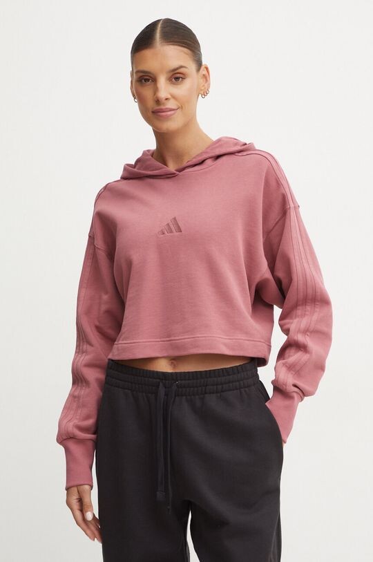 

Толстовка из хлопка All SZN adidas, розовый