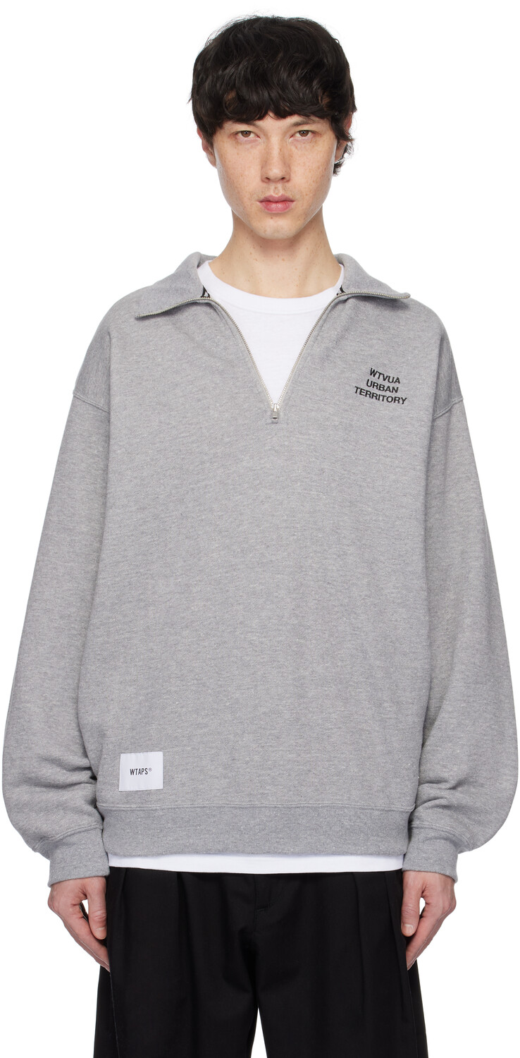 

Серая толстовка DEPST 01 WTAPS