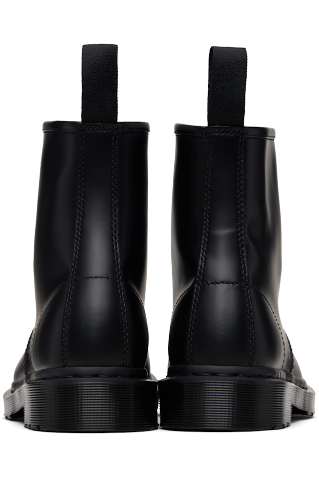 Dr. Martens Черные ботинки на шнуровке из гладкой кожи 1460 моно — фото 2