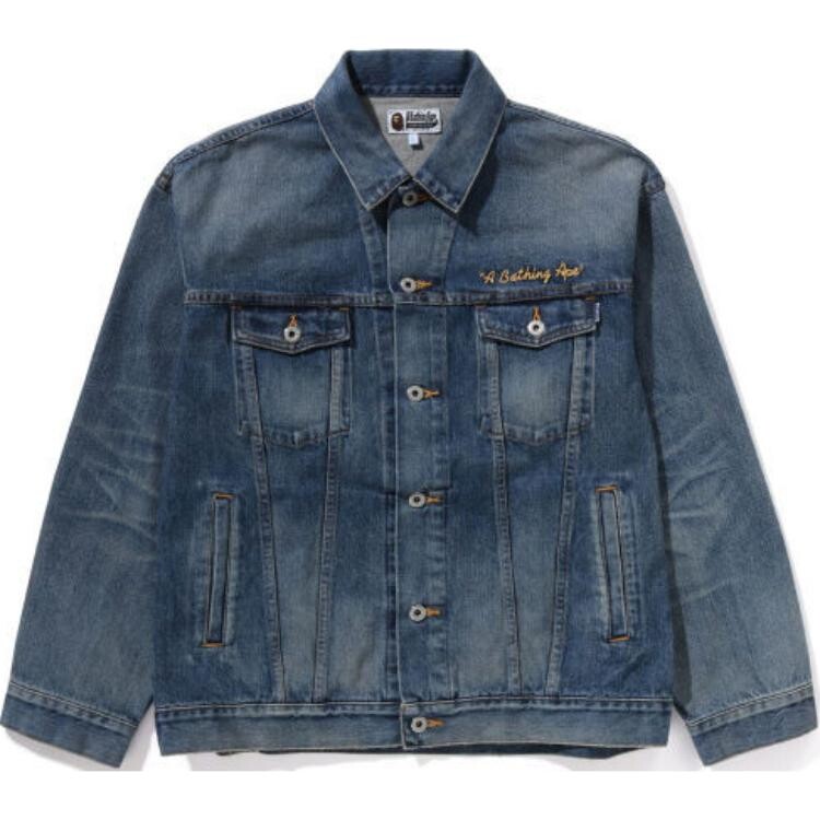 

Коллекция Denim Джинсовая куртка унисекс Denim Blue A Bathing Ape, синий