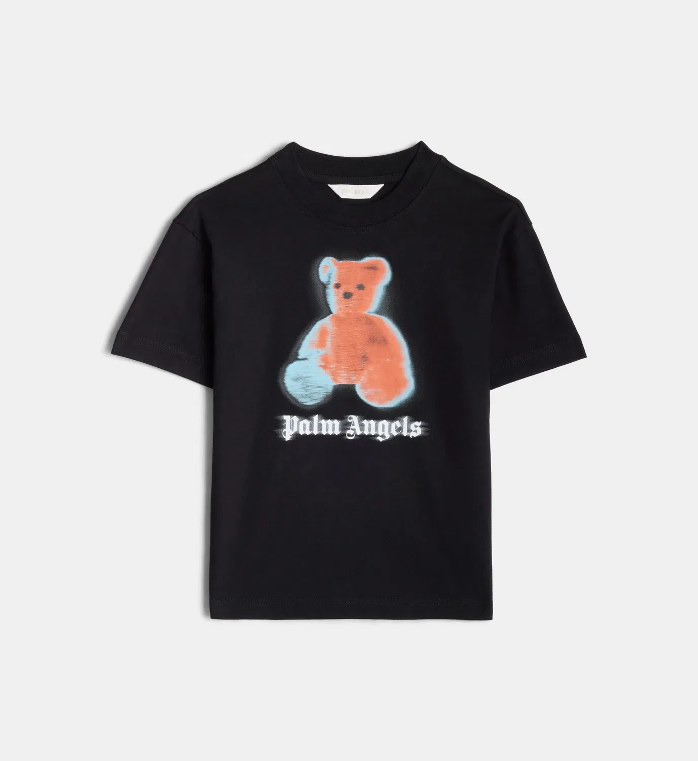 Футболка Teddy хлопок PALM ANGELS, черный