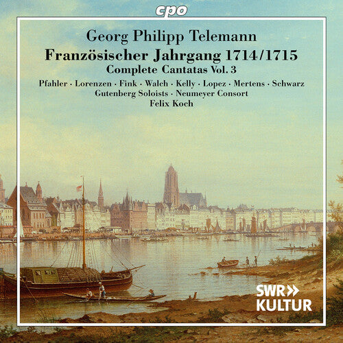 

CD диск Telemann / Pfahler / Mertens;: Telemann: Complete Cantatas, Vol. 3