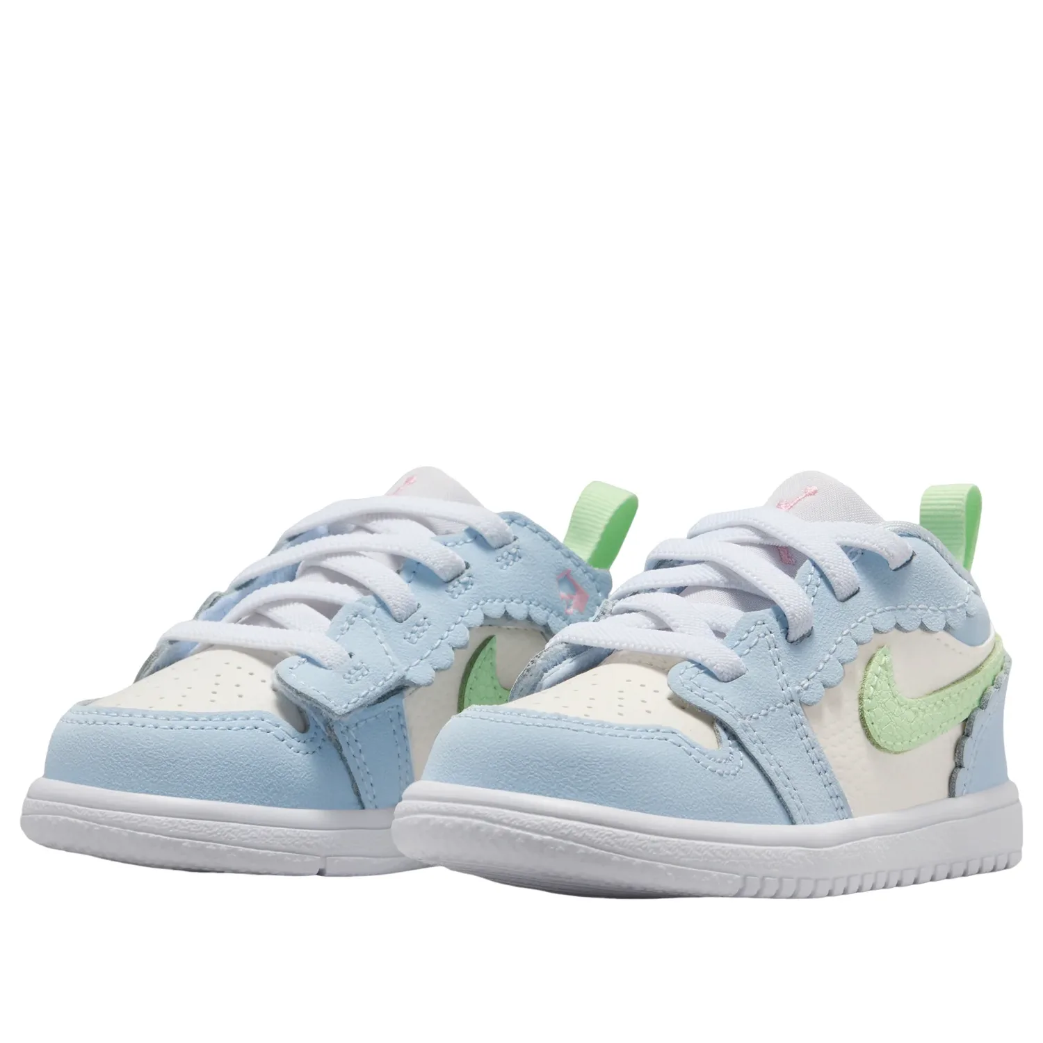 Кроссовки (TD) Jordan 1 Low ALT SE 'Love Is In The Air', синий — фото 4
