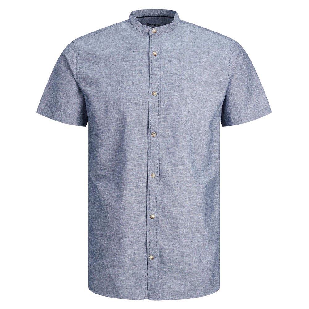 

Рубашка с коротким рукавом Jack & Jones Summer Band Linen, синий