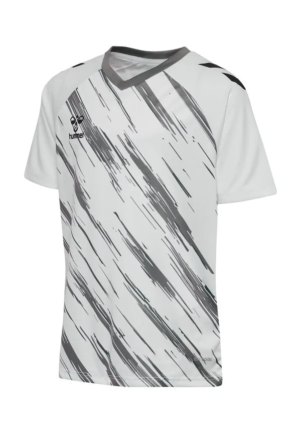 Спортивная футболка hmlmatch triumph с коротким рукавом Hummel, White Steel Gray — фото 3
