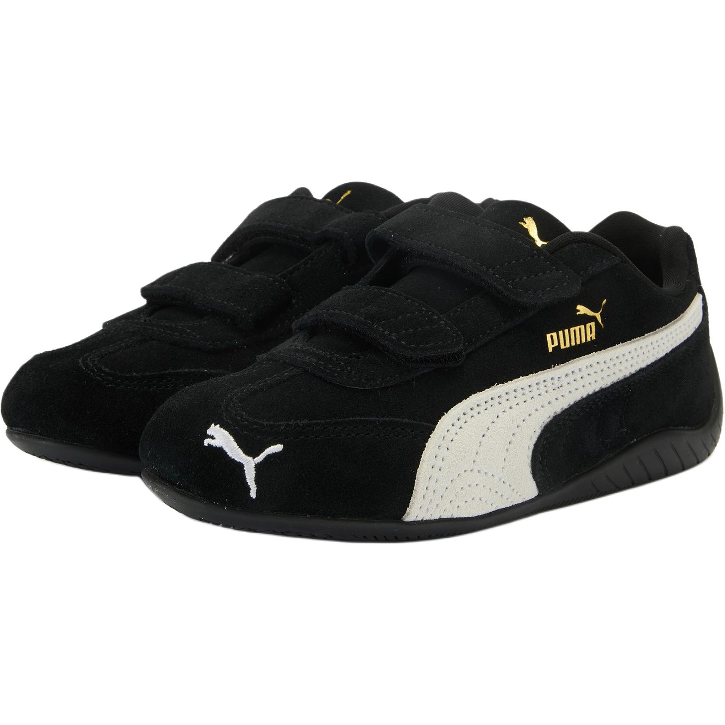 Speedcat устойчивые к истиранию низкие детские скейтбординговые туфли kids' PUMA, черный — фото 3