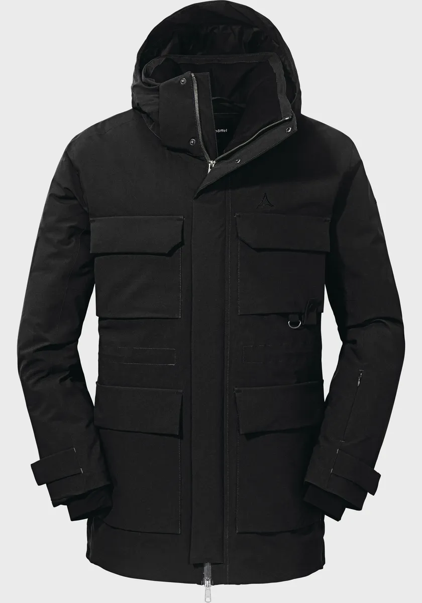 

Длинная куртка Schöffel "Down Parka Ridgeland M" с капюшоном, черный