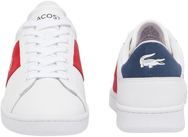 Мужские кроссовки Lacoste Carnaby Set Cgr, белый/красный — фото 2