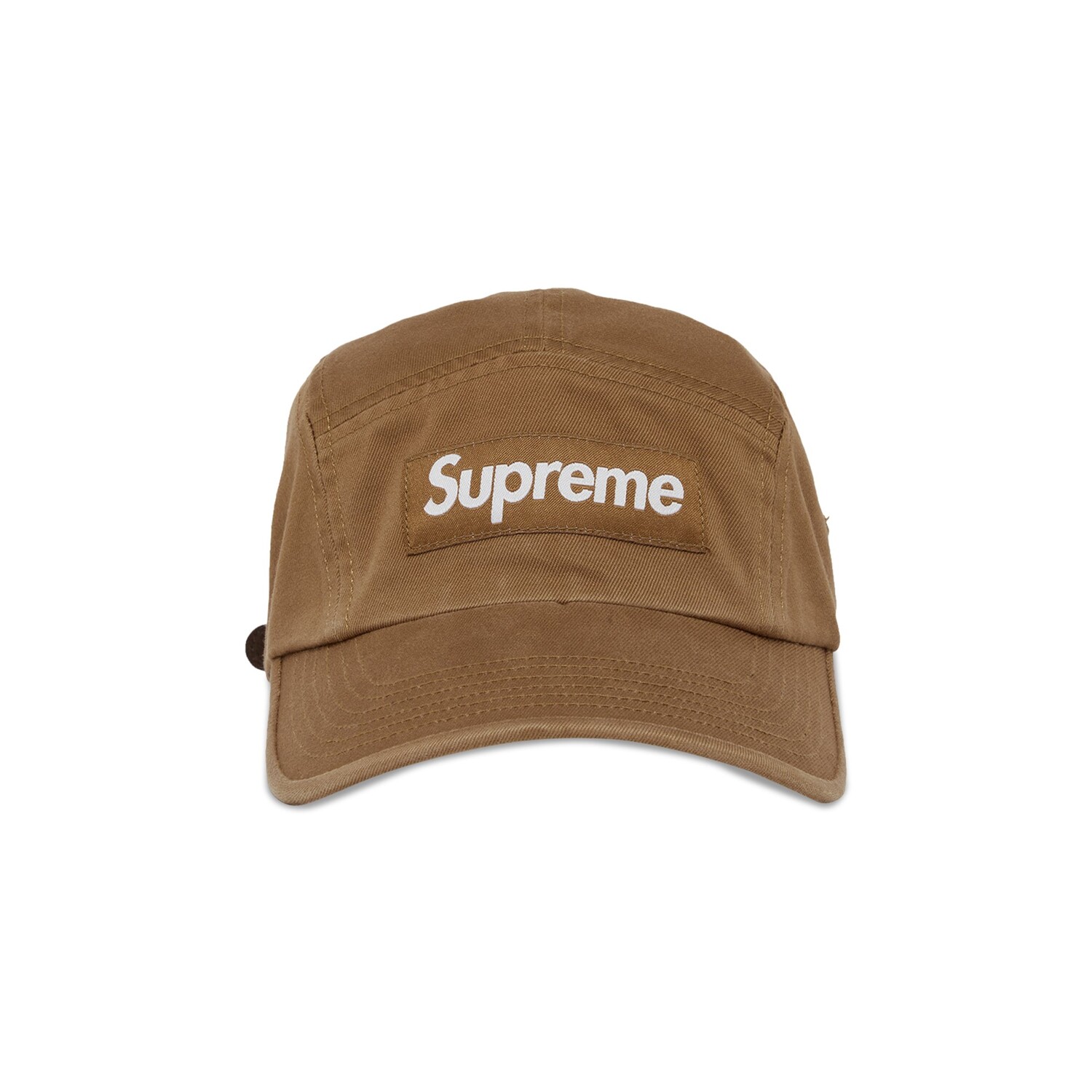 

Твиловая кепка Supreme из ткани чинос, цвет Коричневый
