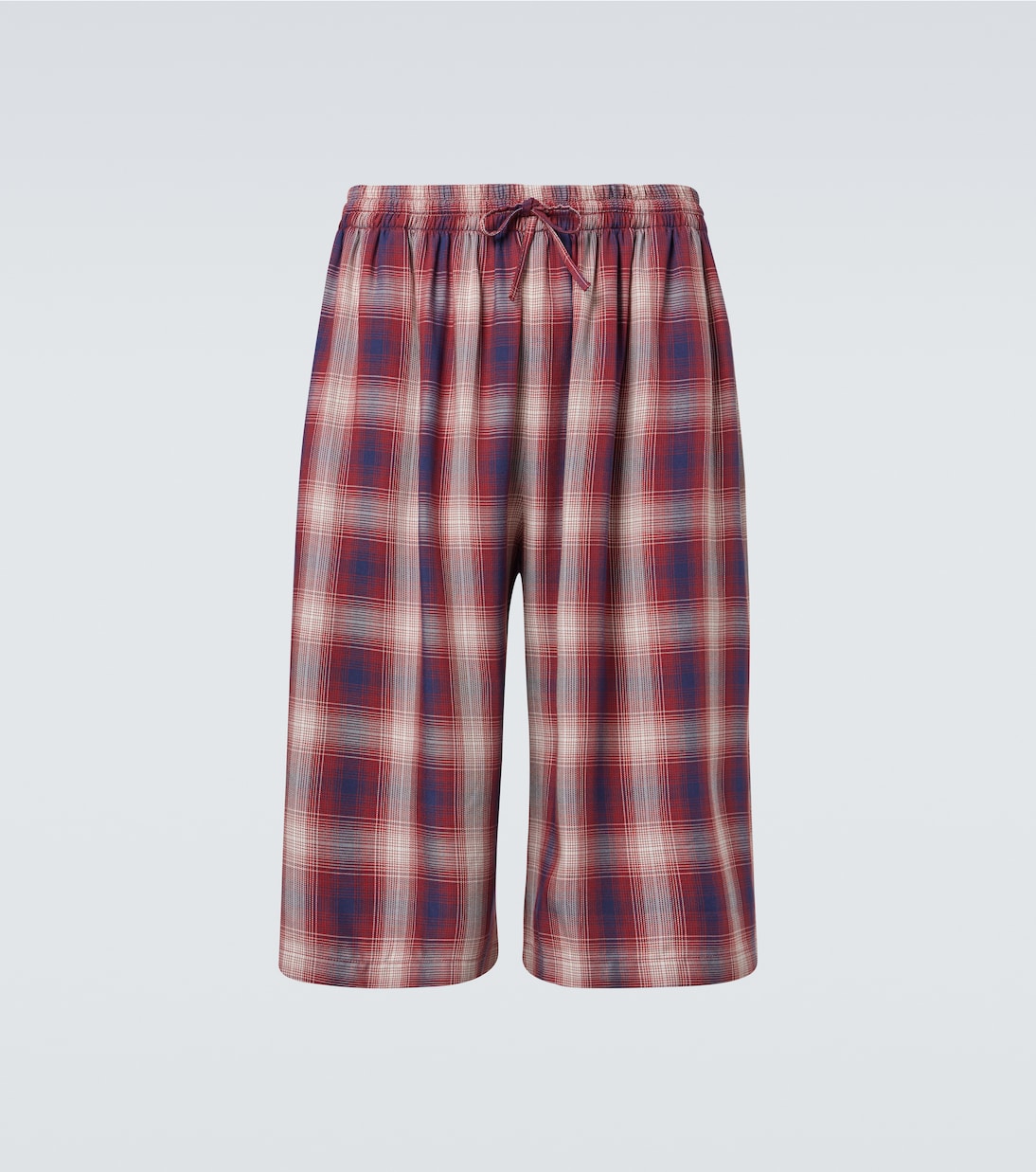 

Шорты Checked Acne Studios, Red/Blue