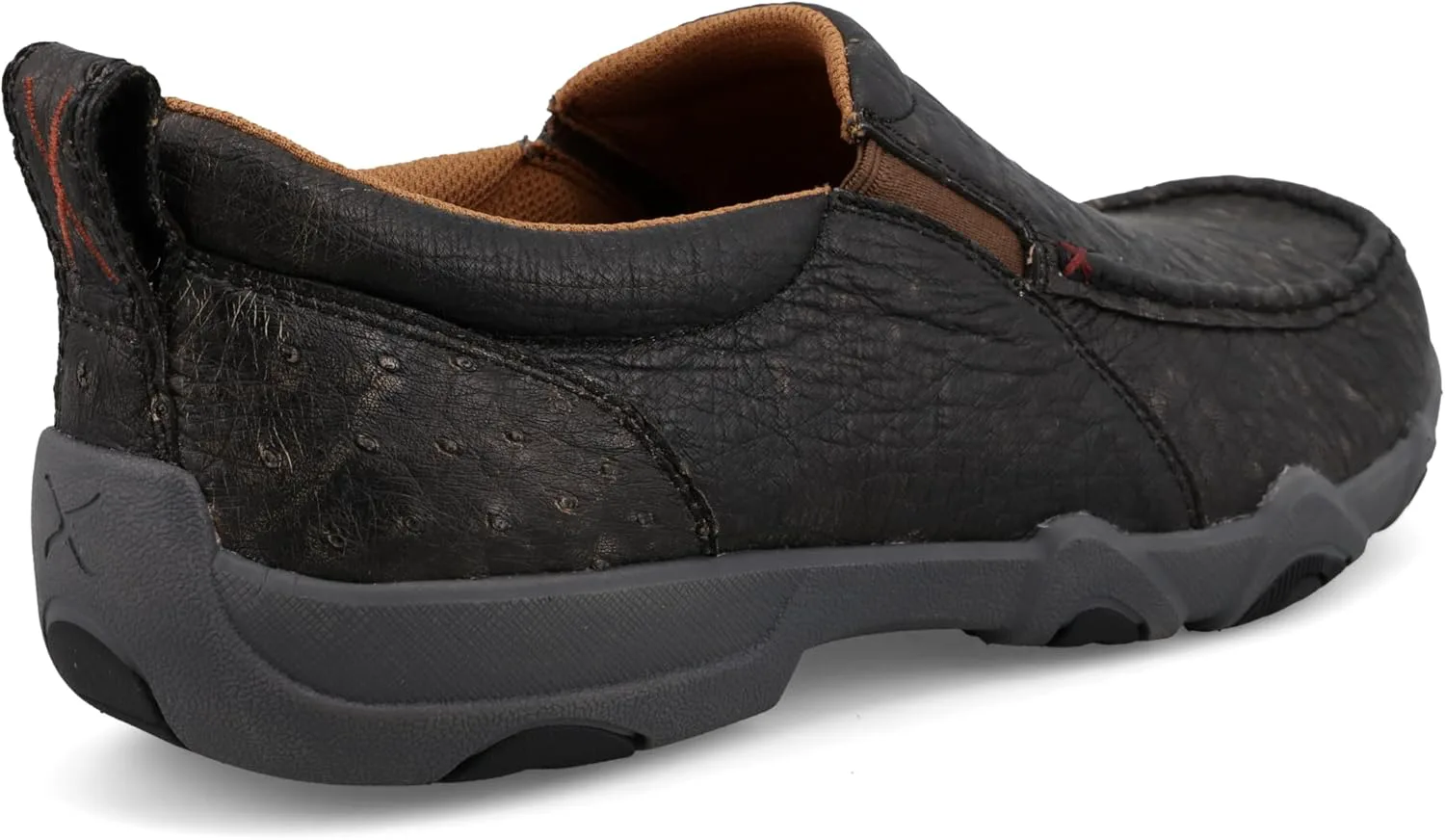 Мокасины Twisted X Men's Slip-On Ultralite X Driving, серый — фото 3