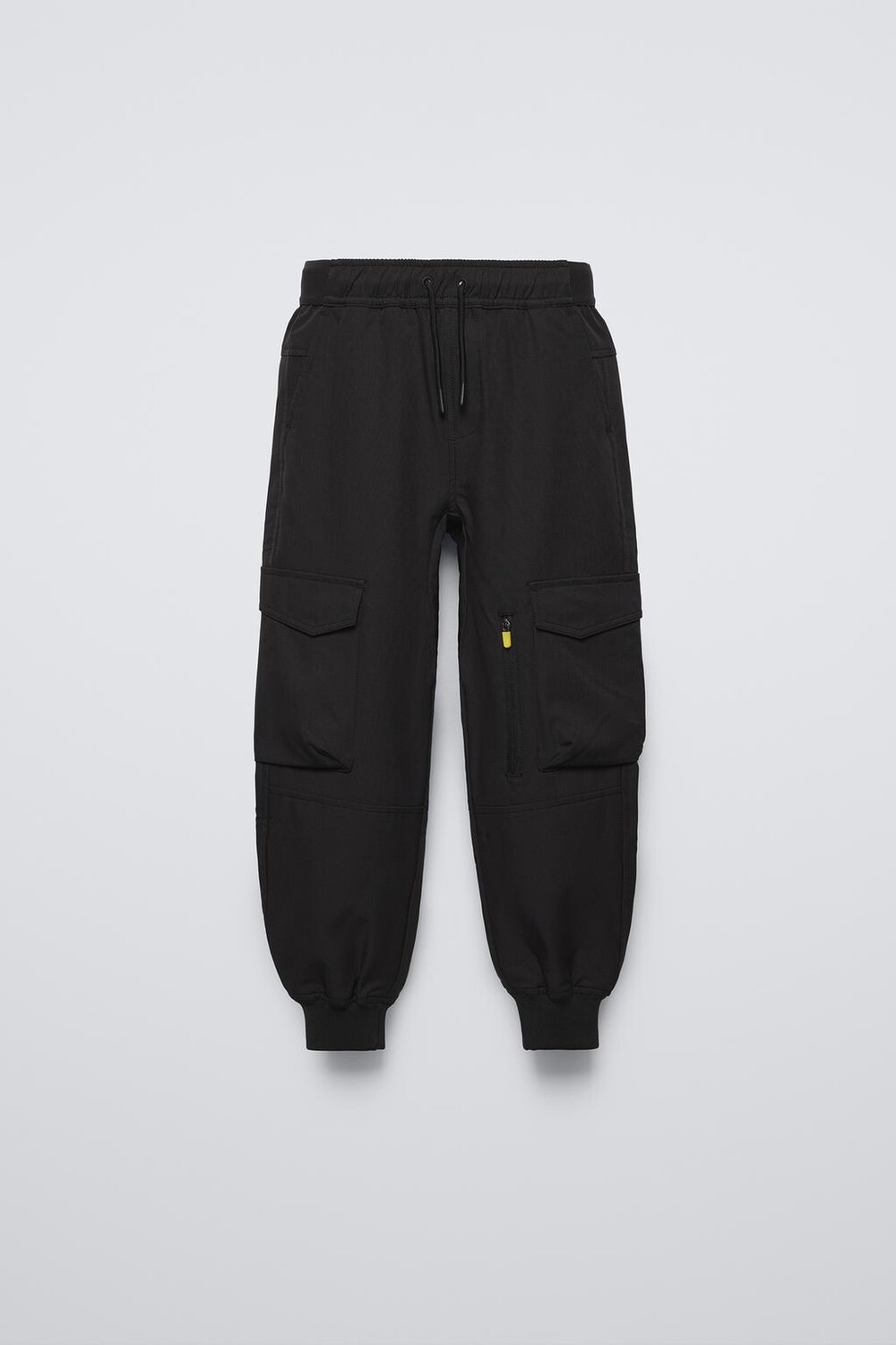 

Брюки из технического нейлона ZARA, черный