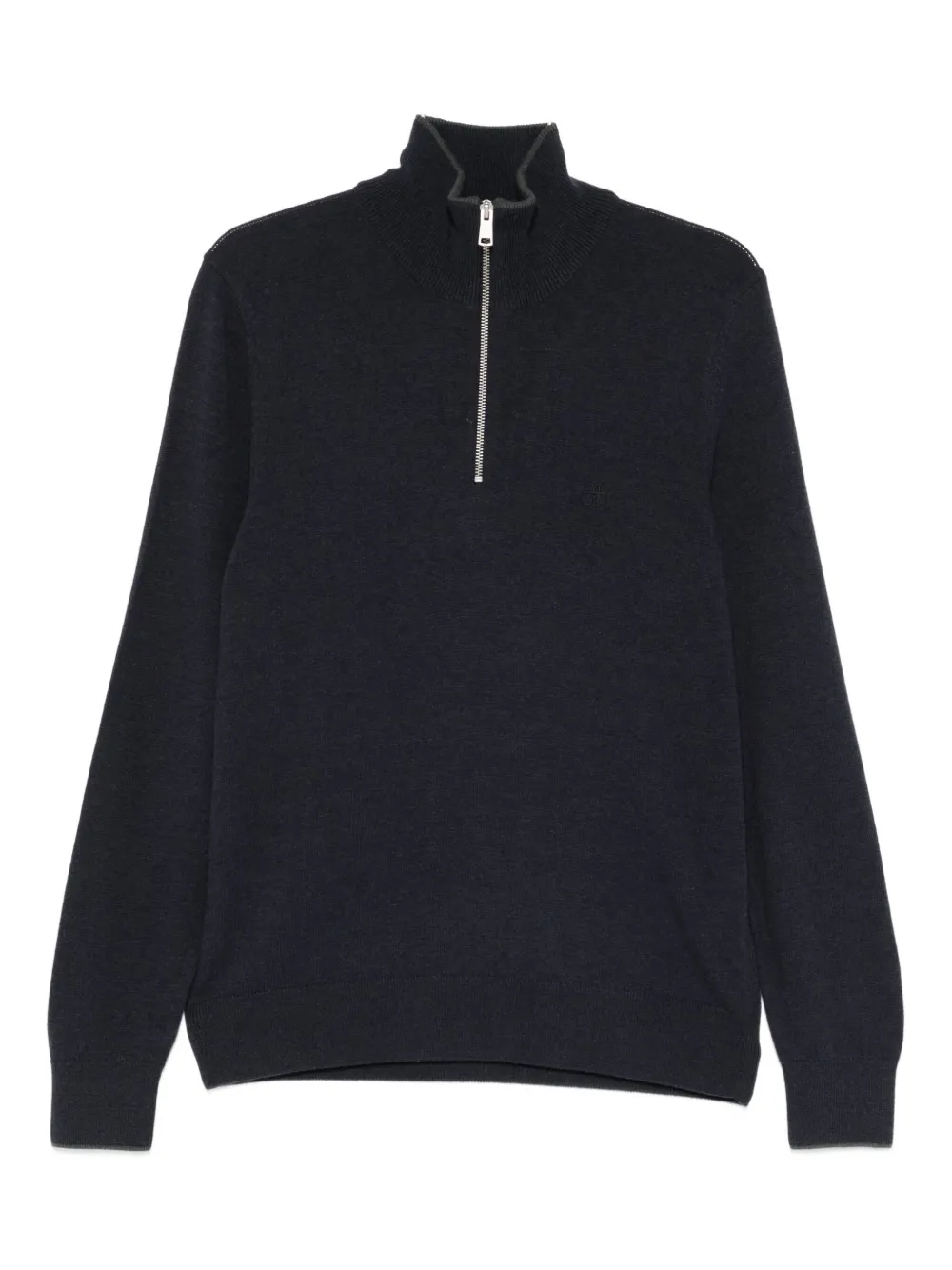 

Свитер с молнией на воротнике Marc O'Polo, синий