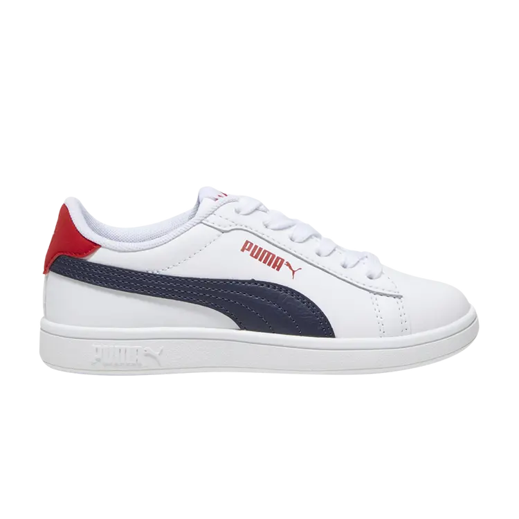 

Кроссовки Smash 3.0 Leather Big Kid, цвет White Navy Red