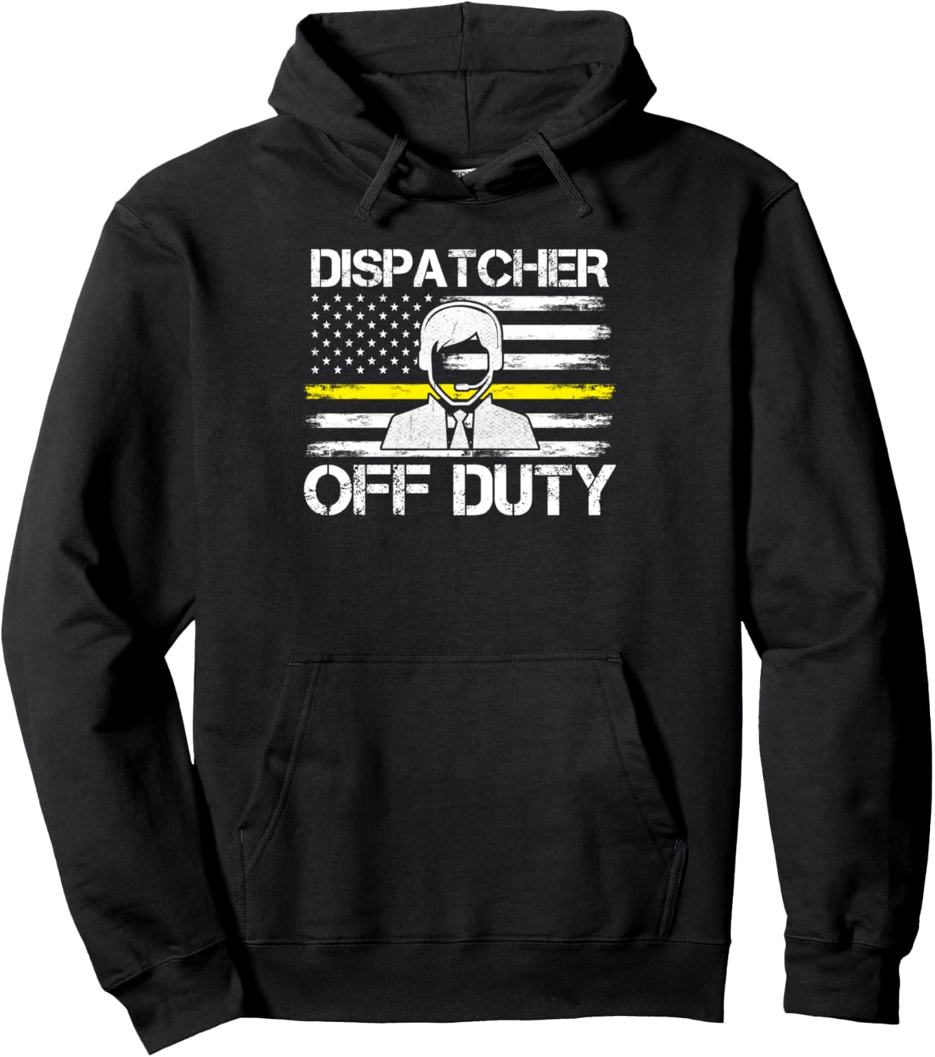 

Толстовка с надписью «Диспетчер вне дежурства, диспетчер 911» Emergencies Dispatch Dispatching Gift Idea, черный