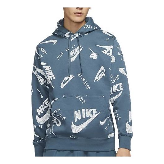 

Толстовка Men's Nike Sportswear Club Pullover Gray Green, зеленый