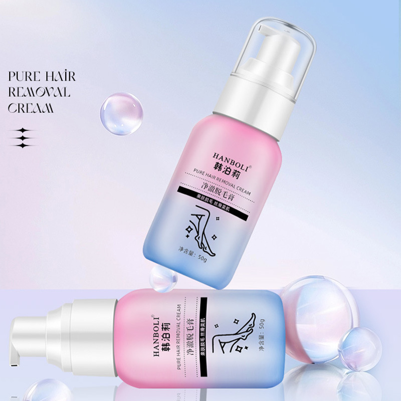 Крем для депиляции Clear And Pure очищающий 50 г/флакон HANBOLI — фото 4