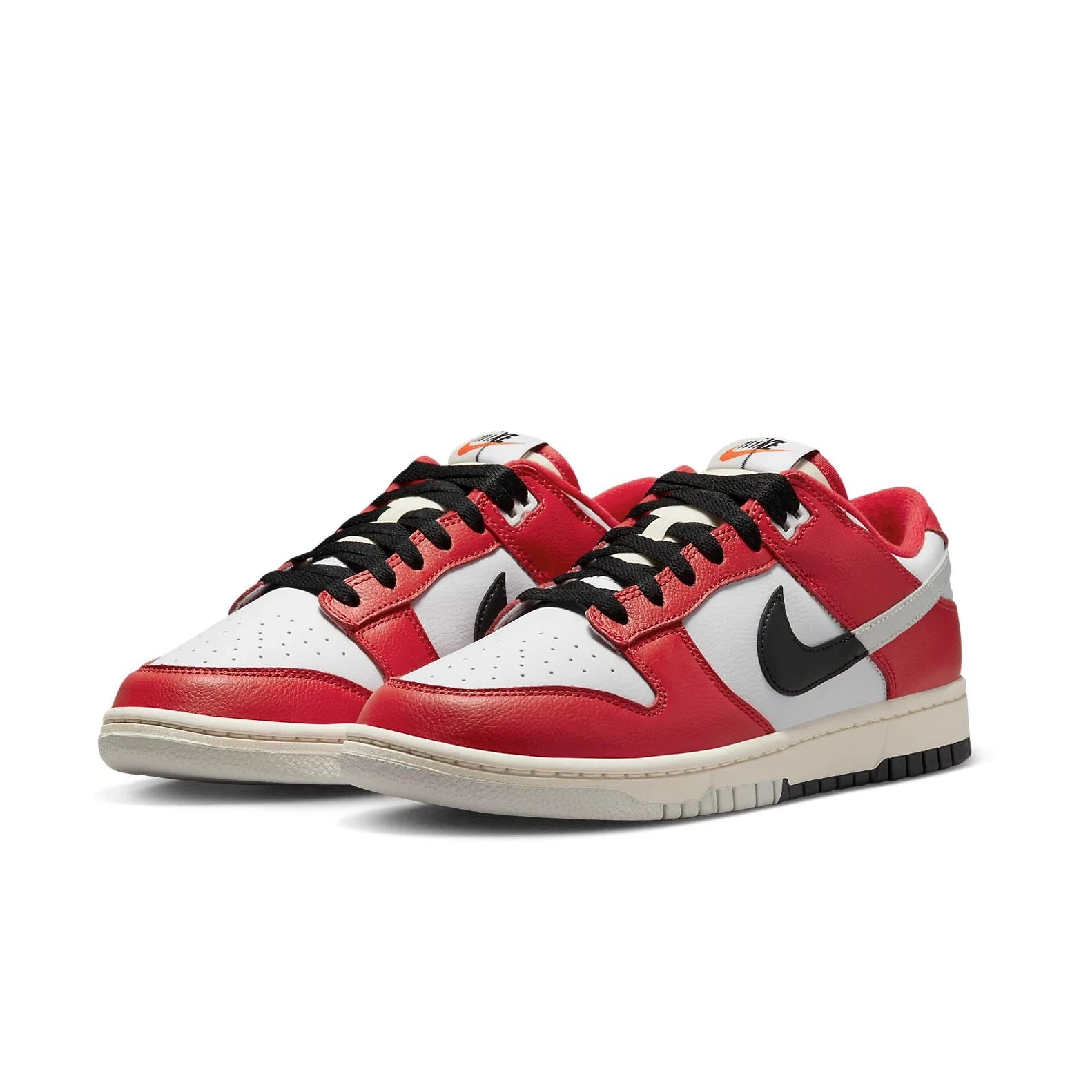 

Мужские кроссовки Nike Dunk Low 'Chicago Split' DZ2536-600, красно-черные, повседневные