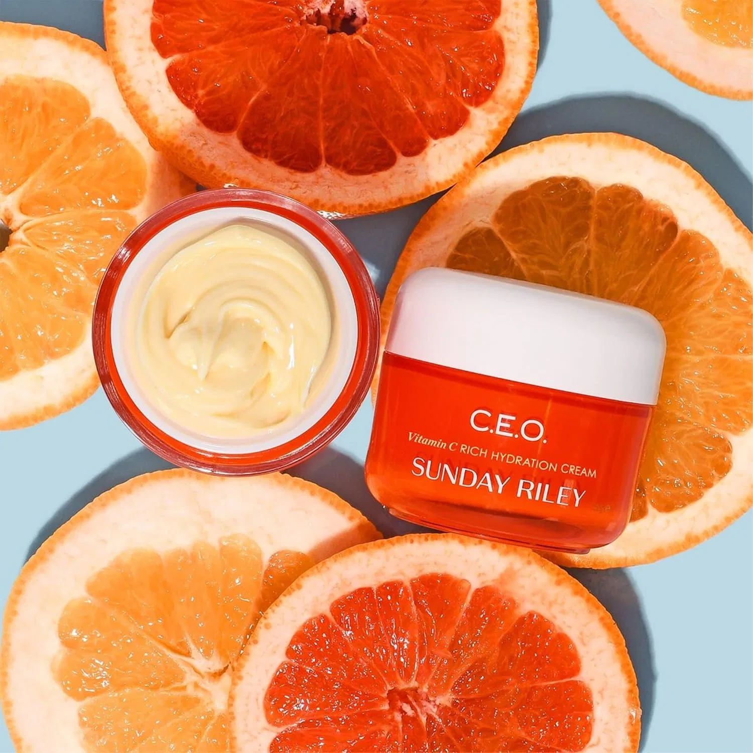 Дневной крем с витамином C Sunday Riley C.E.O. Rich Hydration Cream, 50 г — фото 2