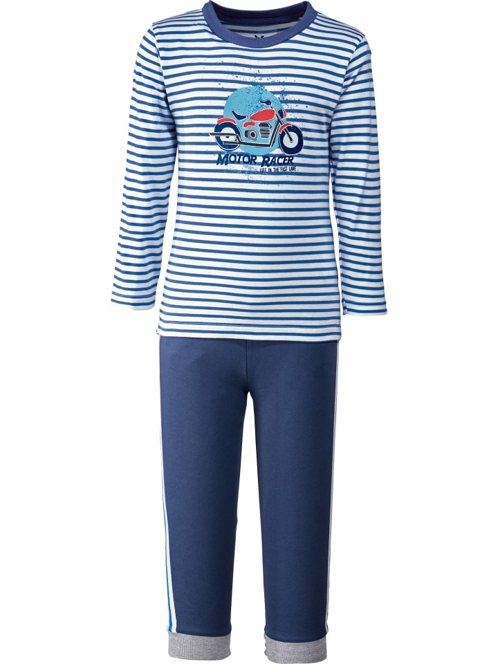 

Erwin Müller Детская пижама из трикотажа синего цвета