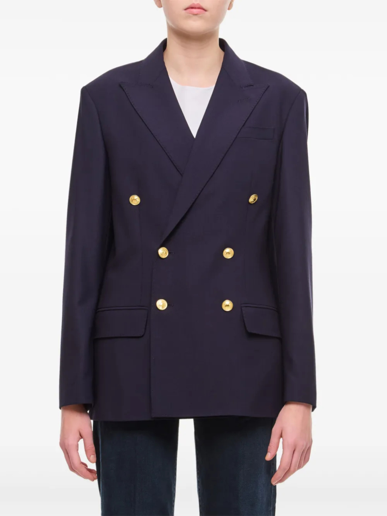 

Polo Ralph Lauren двубортный блейзер, синий