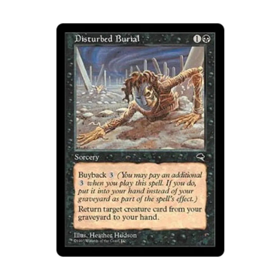 

CCG Потревоженное захоронение (С), MTG - Tempest