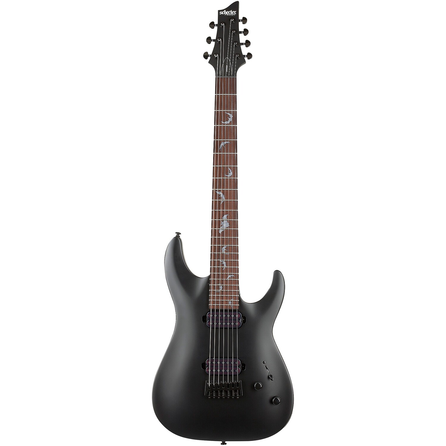 

Schecter Guitar Research Damien-7 7-струнная электрогитара Satin Black