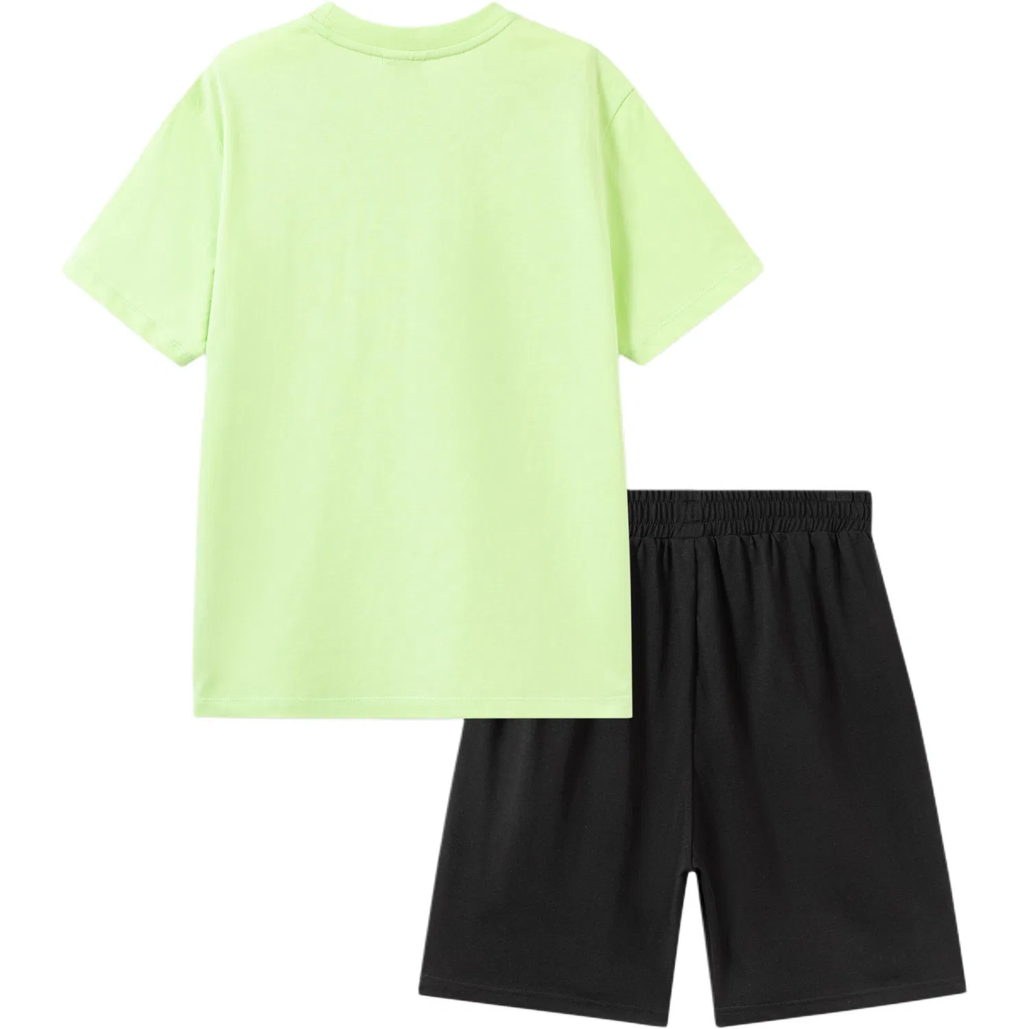 Детский спортивный костюм PUMA Unisex с круглым вырезом, зеленый — фото 3