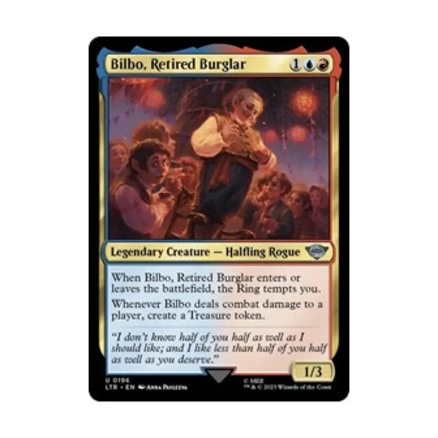 

CCG Бильбо, грабитель на пенсии (США), MTG - Universes Beyond: Lord of the Rings