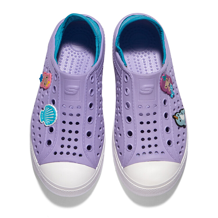 Детские сандалии GS Фиолетовые Skechers, фиолетовый — фото 4