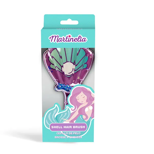 

Расческа-русалка для волос Shell Hair Brush Martinelia, 1 UD