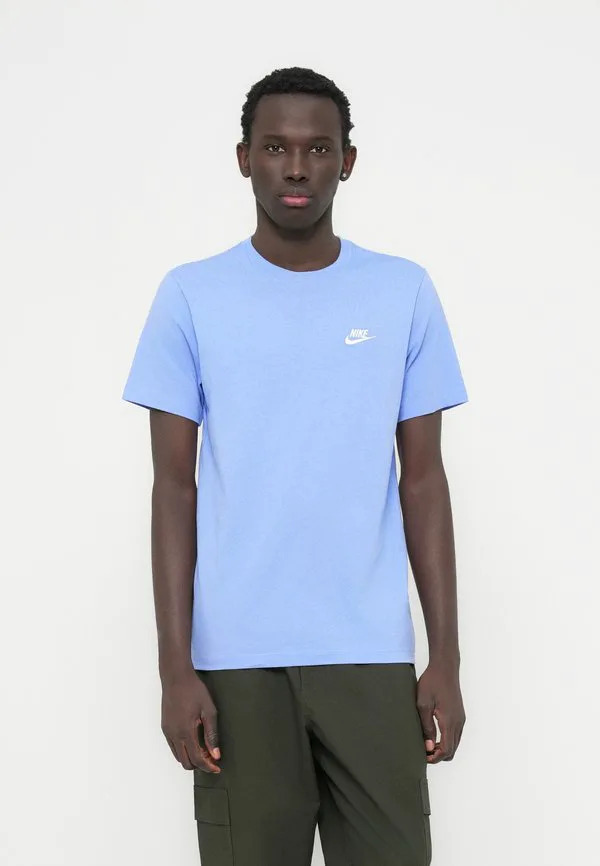 Клубная футболка унисекс базовая футболка Nike Sportswear, Royal Pulse