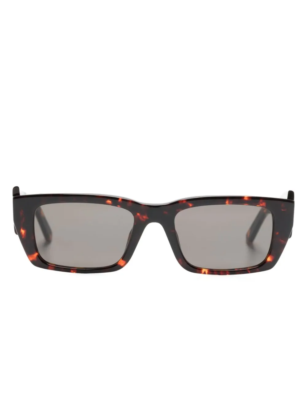 

Солнцезащитные очки Palm черепаховой расцветки Palm Angels Eyewear, коричневый