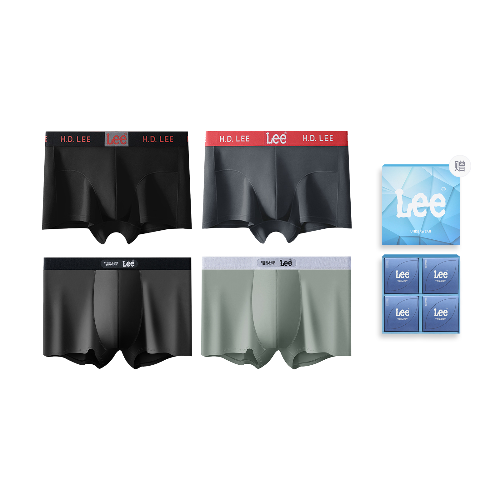 

Lee Подарочный набор Cordura мужского белья 4 шт