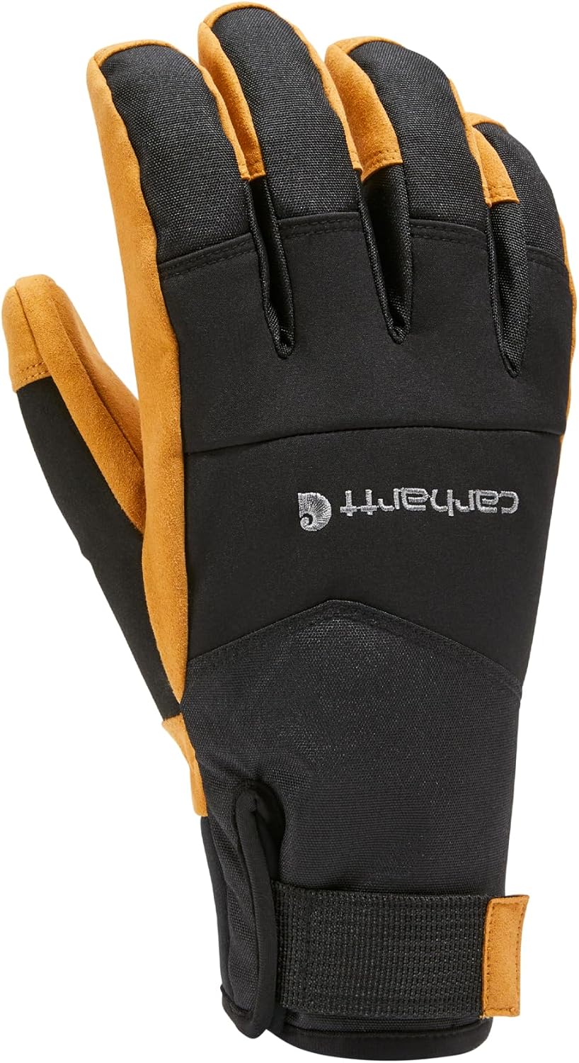 

Мужские перчатки Carhartt Storm Defender с защитной манжетой и утеплителем, Black Barley