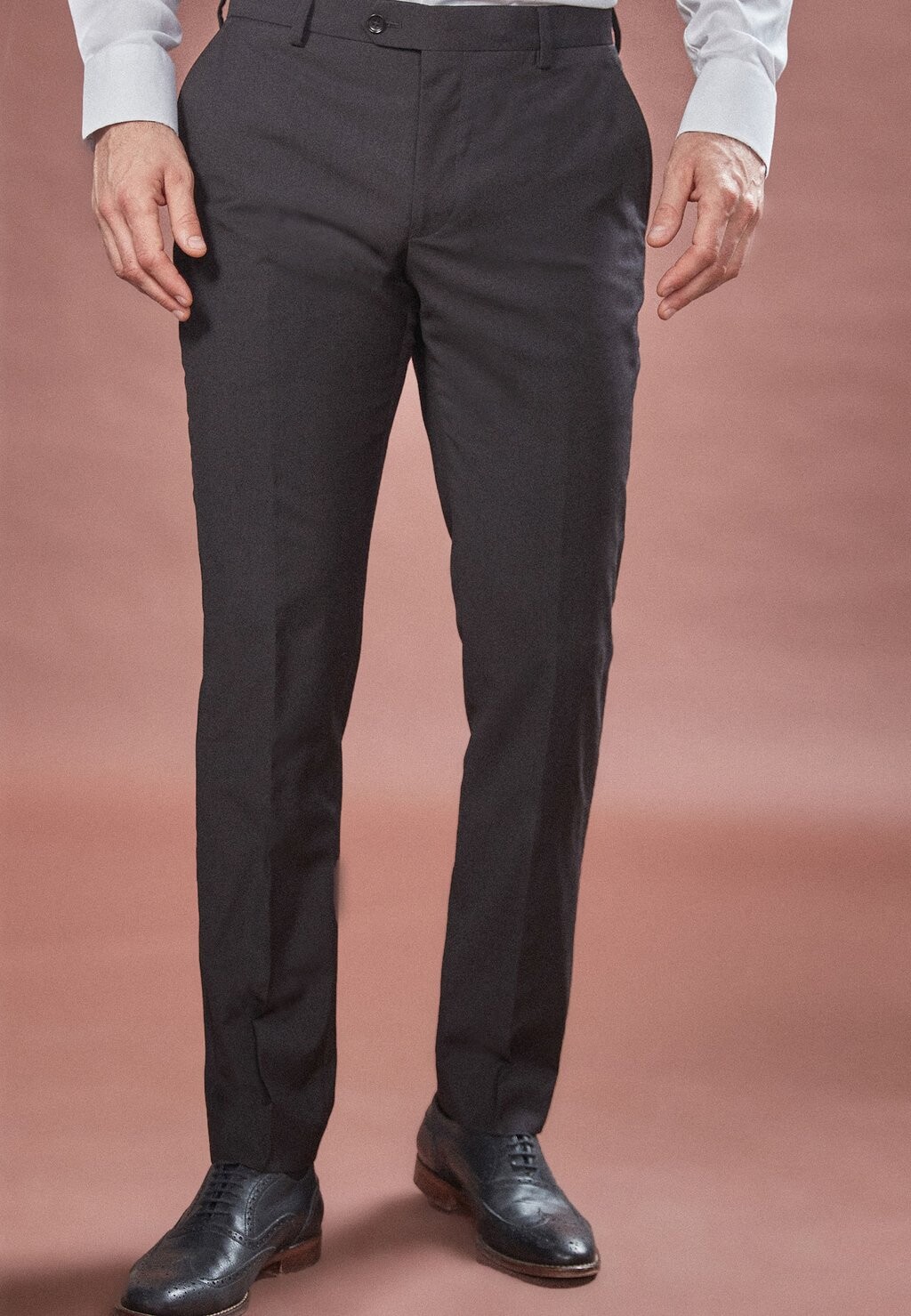 

Костюмные брюки SIGNATURE TOLLEGNO TROUSERS SLIM FIT Next, черный