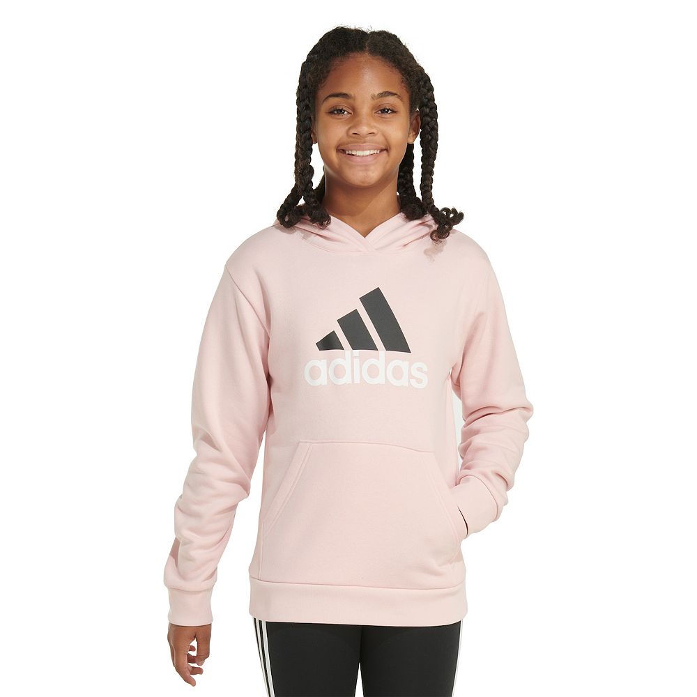 

Худи adidas Essential Heather с рисунком для девочек 7–16 лет, стандартные и большие размеры Adidas, цвет Sandy Pink