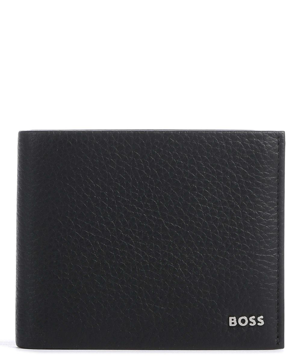 

Кошелек Crosstown из зернистой яловой кожи Boss, черный