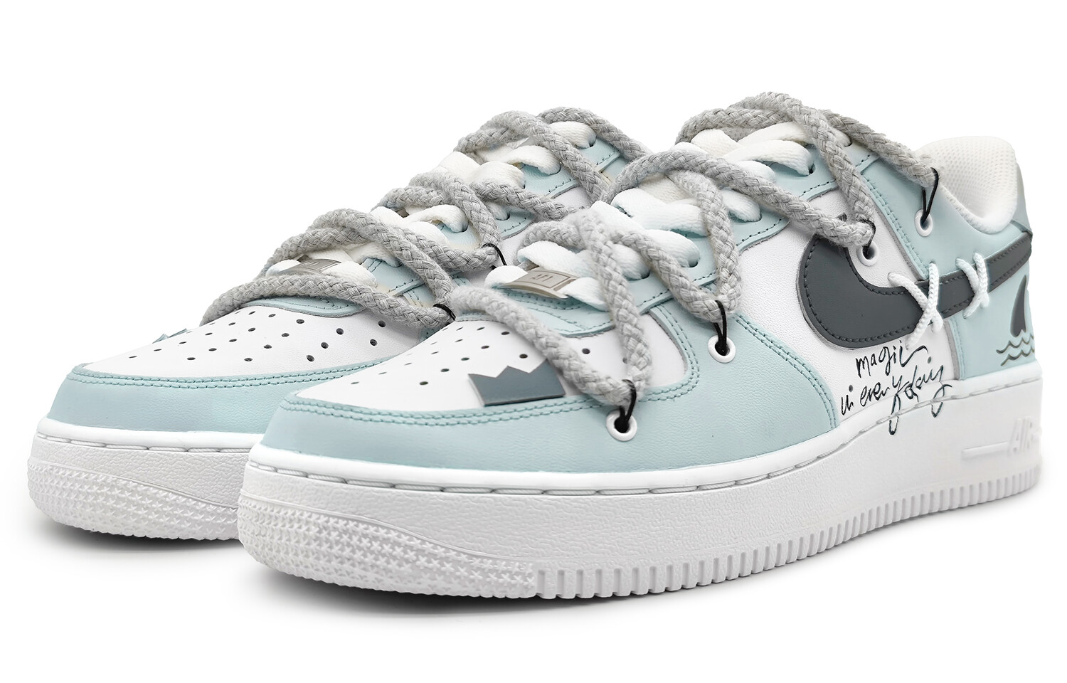 

Кроссовки Nike Air Force 1 Skateboard Shoes Men Low-Top White
