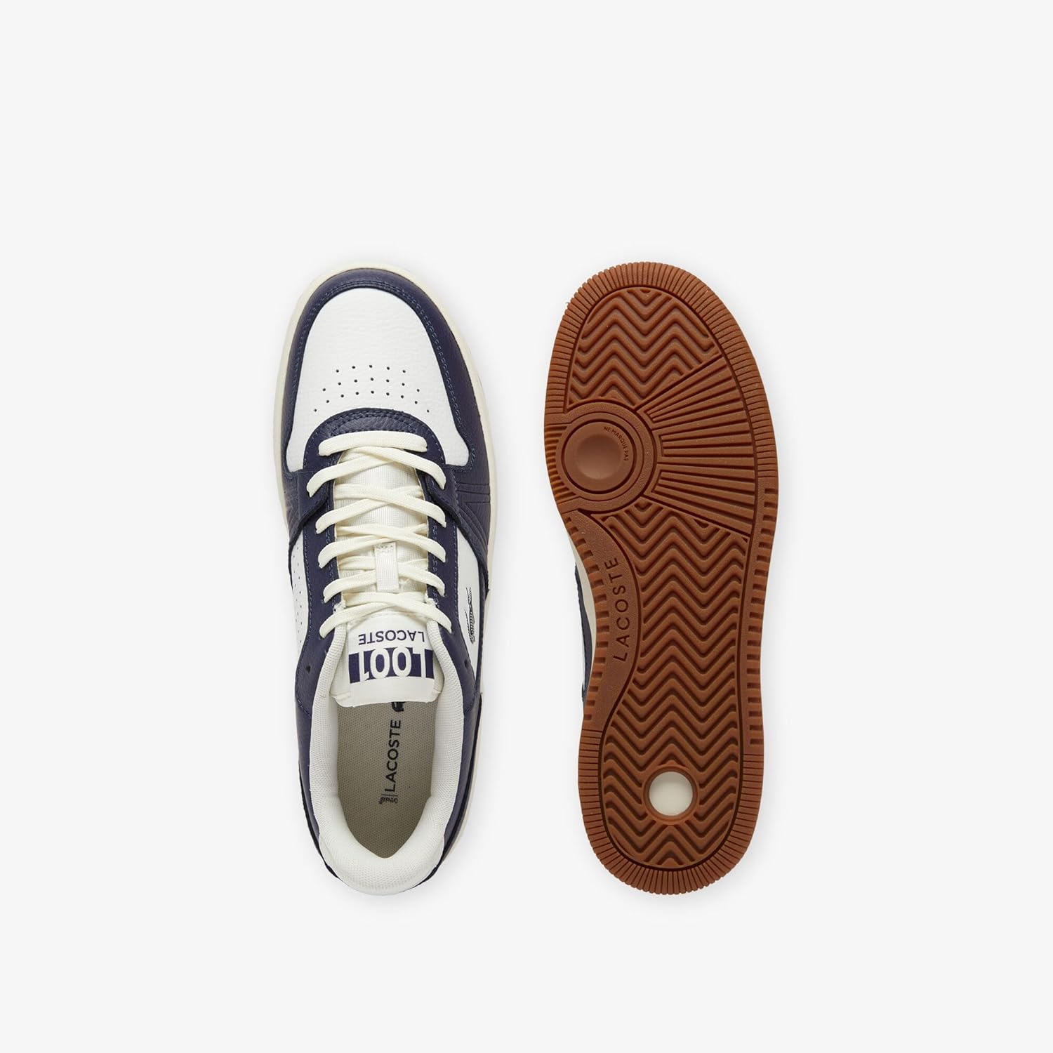 Lacoste мужские кроссовки L001 Set, Nvy/Gum — фото 4