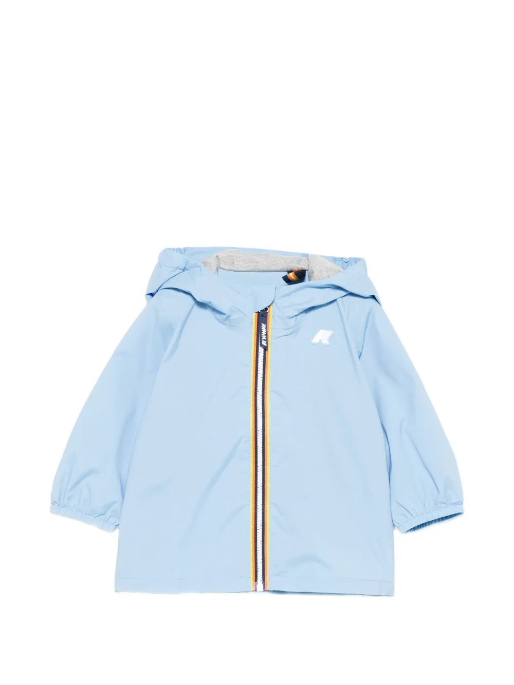 Куртка на молнии с капюшоном K Way Kids, синий
