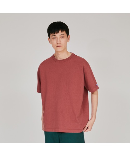 

Мужская футболка с коротким рукавом, модель Ten Eleven, бренд Champion, цвет светло-коричневый