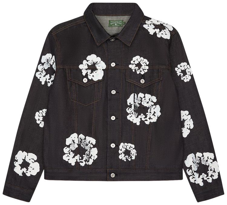 

Джинсовая куртка Denim Tears Cotton Wreath Denim Jacket, синий