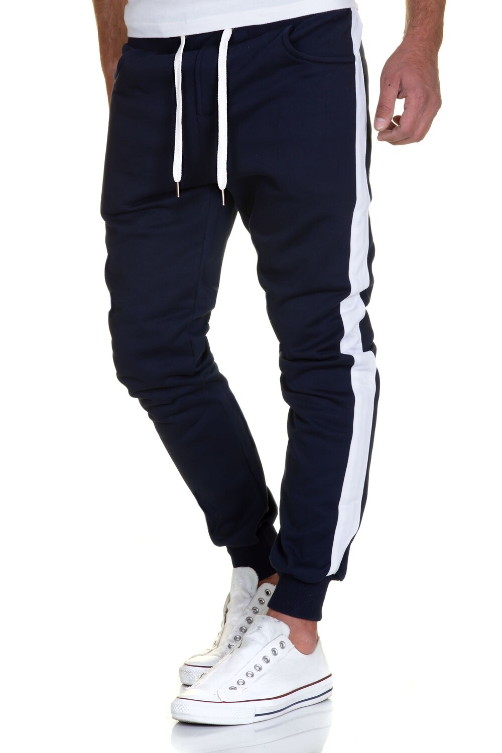 

Толстовка Amaci&Sons Jogginghose NASHVILLE, цвет Navyblau/Weiß
