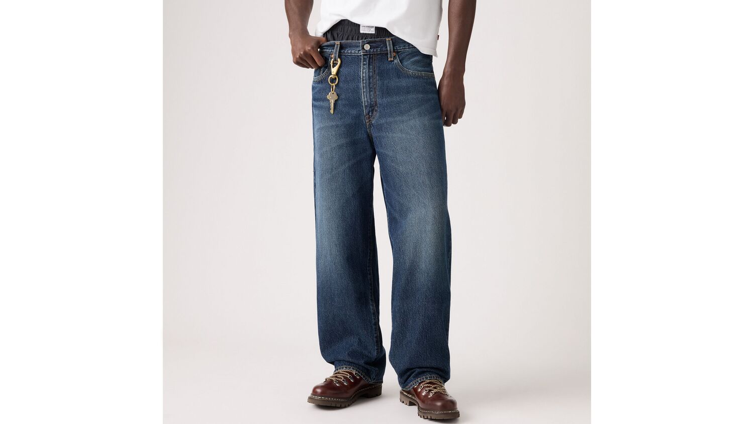 578 Мешковатые мужские джинсы Levi's, Vintage Bags - Dark Wash — фото 2